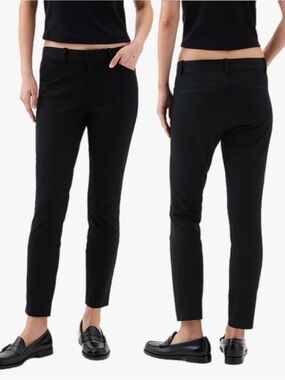 GAP Signature Skinny Ankle Black Career Dress Pants Women’s Size 6 Tall
